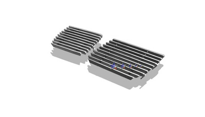 APS Cut-Out Grilles - Aluminum Tow Hook Grille 