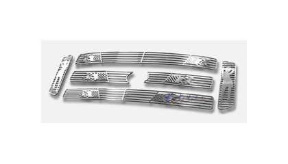 APS Bolt-Over Grilles - Aluminum Symbolic