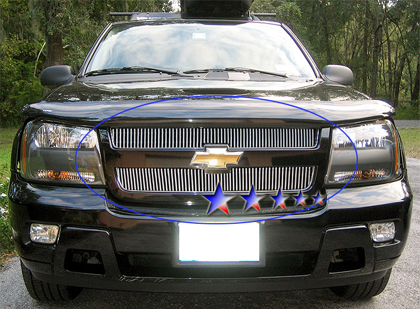 APS Polished Aluminum Main Upper Grille