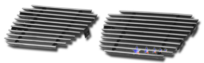 APS Polished Aluminum Tow Hook Grille