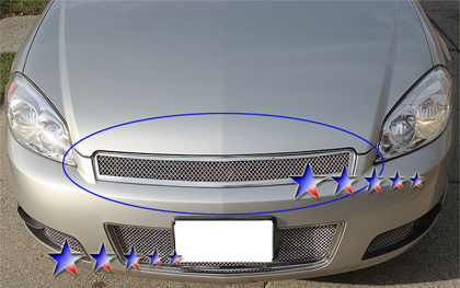 APS Chrome Stainless Steel Main Upper Grille