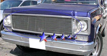 APS Polished Aluminum Main Upper Grille