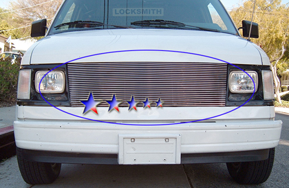 APS Polished Aluminum Main Upper Grille