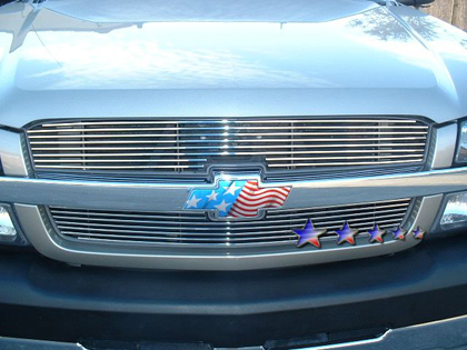 APS Polished Aluminum Main Upper Grille