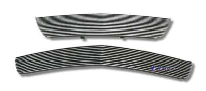 APS Polished Aluminum Main Upper + Lower Bumper Grille