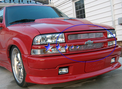 APS Polished Aluminum Main Upper Grille