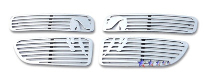 APS Polished Aluminum Main Upper Grille