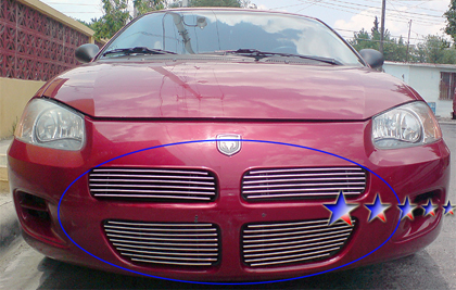 APS Polished Aluminum Main Upper Grille