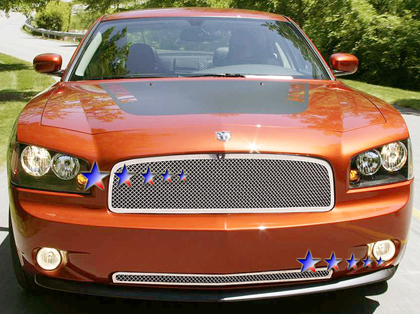 APS Chrome Stainless Steel Lower Bumper Grille