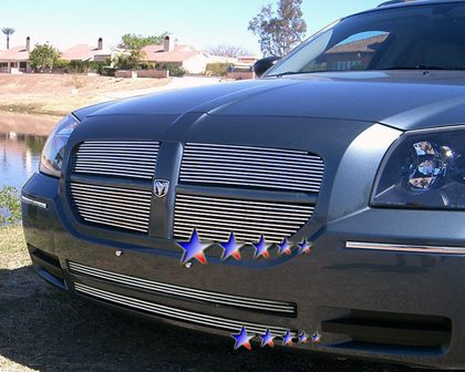 APS Polished Aluminum Lower Bumper Grille