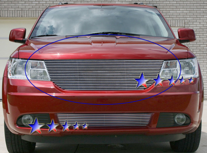 APS Polished Aluminum Main Upper Grille