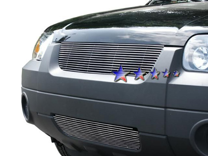 APS Polished Aluminum Lower Bumper Grille