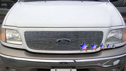 APS Polished Aluminum Main Upper Grille