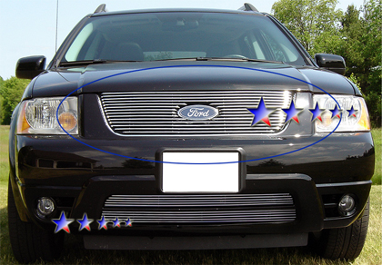 APS Polished Aluminum Main Upper Grille