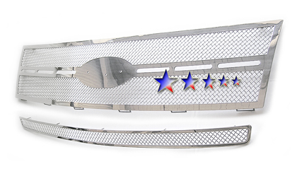 APS Chrome Stainless Steel Main Upper Grille