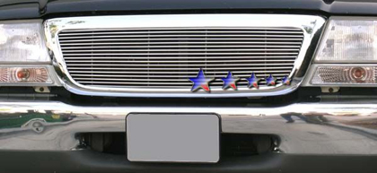 APS Polished Aluminum Main Upper Grille