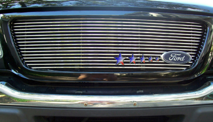 APS Polished Aluminum Main Upper Grille