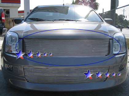 APS Polished Aluminum Main Upper Grille