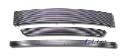 APS Polished Aluminum Main Upper+Air Dam+Lower Bumpe Grille