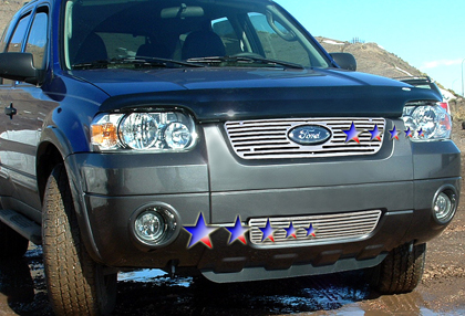 APS Polished Aluminum Main Upper Grille