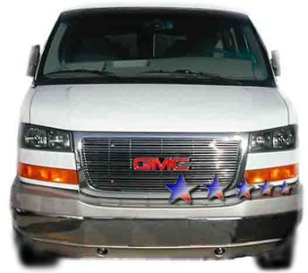 APS Polished Aluminum Main Upper Grille