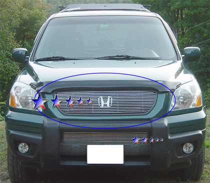 APS Polished Aluminum Main Upper Grille