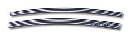 APS Polished Aluminum Lower Bumper Grille