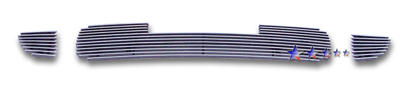 APS Polished Aluminum Lower Bumper Grille