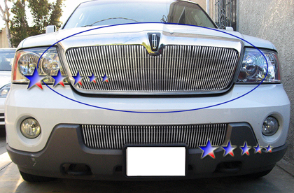 APS Polished Aluminum Main Upper Grille