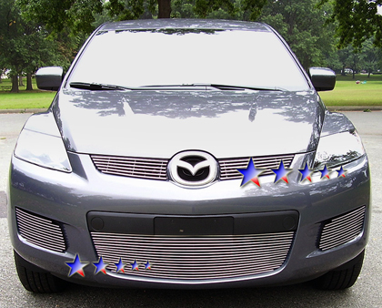 APS Polished Aluminum Lower Bumper Grille