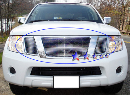 APS Polished Aluminum Main Upper Grille