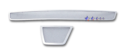 APS Chrome Stainless Steel Main Upper + Lower Bumper Grille