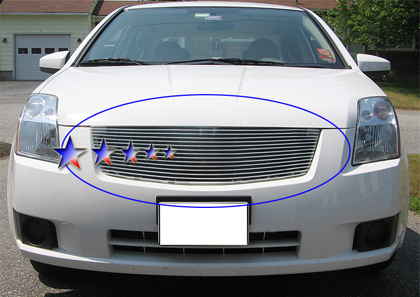 APS Polished Aluminum Main Upper Grille