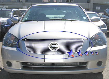 APS Polished Aluminum Main Upper Grille