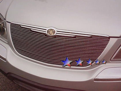 APS Polished Aluminum Main Upper Grille