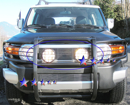 APS Polished Aluminum Main Upper Grille