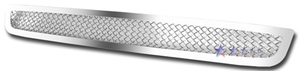 APS Chrome Stainless Steel Lower Bumper Grille