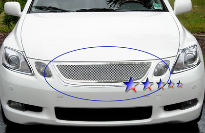 APS Chrome Stainless Steel Main Upper Grille