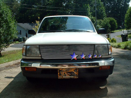 APS Polished Aluminum Main Upper Grille