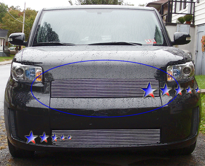 APS Polished Aluminum Main Upper Grille