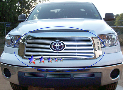 APS Polished Aluminum Main Upper Grille