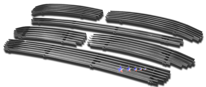 APS Polished Aluminum Lower Bumper Grille