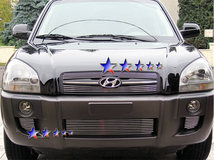 APS Polished Aluminum Main Upper Grille