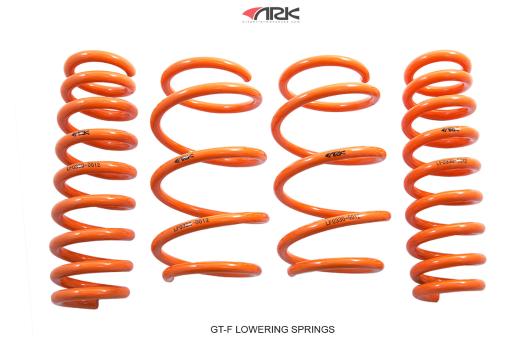 ARK GT-F Lowering Springs (Front Drop: -1.378