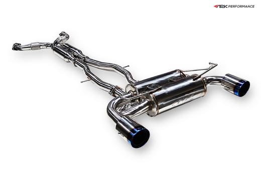 ARK DT-S Exhaust System - Burnt Slip Tip