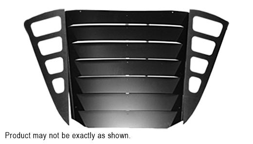 Astra Hammond Aluminum Center With ABS Side Panels Car Louvers