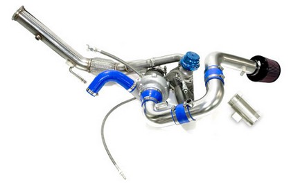 ATP's GT3071R Turbo Kit - Blue Tial 44mm Wastegate / Black Silicone Connectors