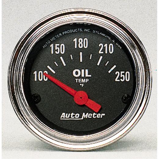 Auto Meter Gauges - Electric Gauge (Oil Temperature: 100-250 degrees F)