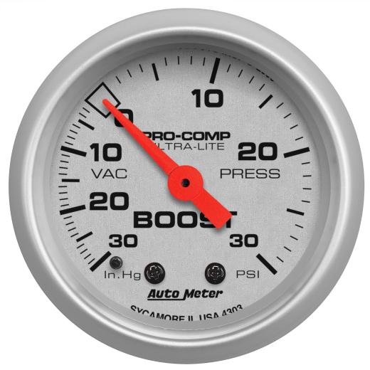 Auto Meter Gauges - Ultra-Lite Series Mechanical Gauge