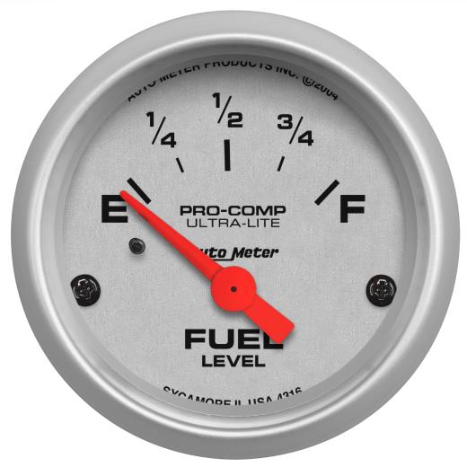 Auto Meter Gauges - Ultra-Lite Series Electric Gauge